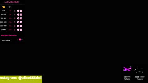 Snapshot of alice666doll chatting on February 20, 7:08 pm NEW ACCOUNT  ALICE  online show from February 20, 7:08 pm