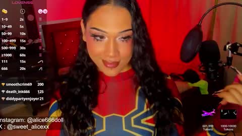 NEW ACCOUNT  ALICE  online show from January 16, 6:37 pm