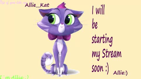Allie online show from March 21, 3:17 pm