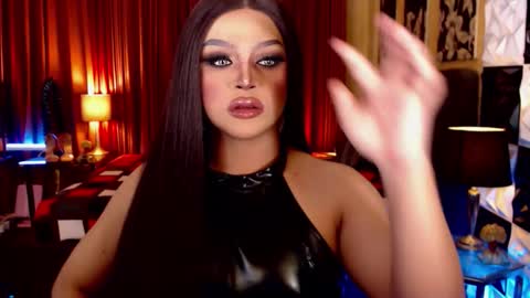 Snapshot of amazingfatcock_ts chatting on October 23, 8:07 am MISS JAZMINE QUEEN OF HELLFIRE online show from October 23, 8:07 am