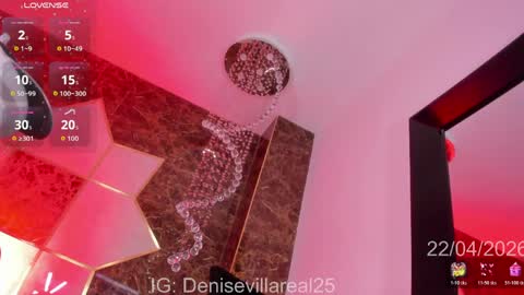 Denise Villareal  online show from April 22, 5:25 am