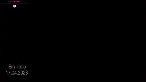 Emilia  online show from April 17, 9:49 pm