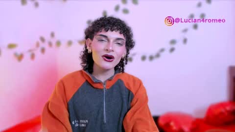 Snapshot of lucianromeo17 chatting on January 1, 10:00 am Lucy or Lucian 3 Come to my social Links3   online show from January 1, 10:00 am