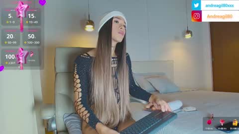 Andrea Cheryl GiLandreagil80 In Instagram online show from January 28, 7:32 pm