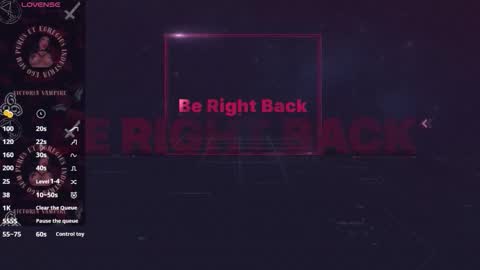 Snapshot of victoriavampire666 chatting on October 27, 6:32 am Victoria Vampire online show from October 27, 6:32 am