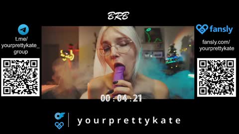 Snapshot of yourprettykate_ chatting on March 9, 10:52 am                                                      online show from March 9, 10:52 am