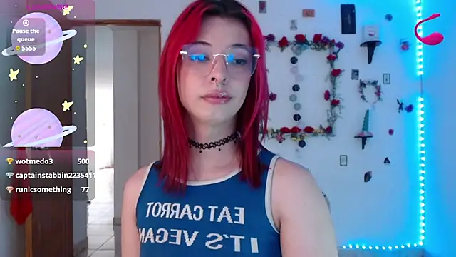 Snapshot of _GalyaX_ chatting on January 3, 11:57 am  GalyaX  online show from January 3, 11:57 am