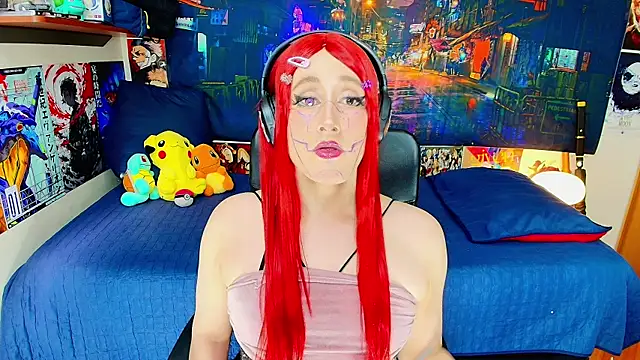 Snapshot of HakuRukushka chatting on October 22, 8:34 pm HakuRukushka online show from October 22, 8:34 pm