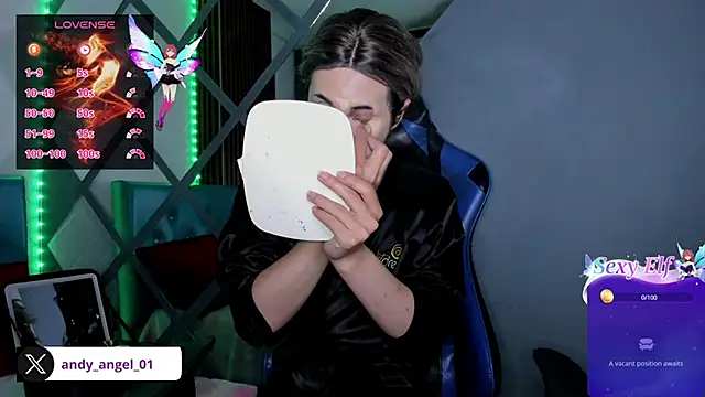 andy angell1 online show from March 24, 8:19 am