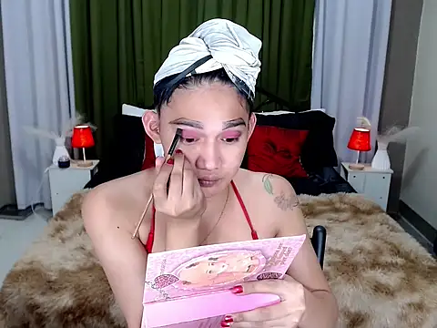 TSJaninexx online show from April 17, 1:47 pm