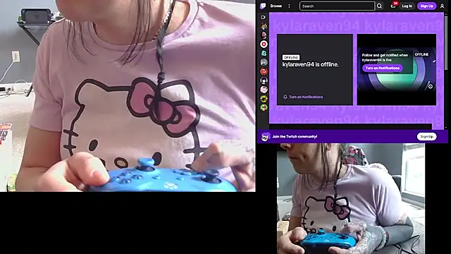 KylaRaven online show from April 14, 4:56 pm